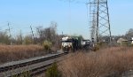 NS 8174 Lead Engine  and Train East Track 2. 